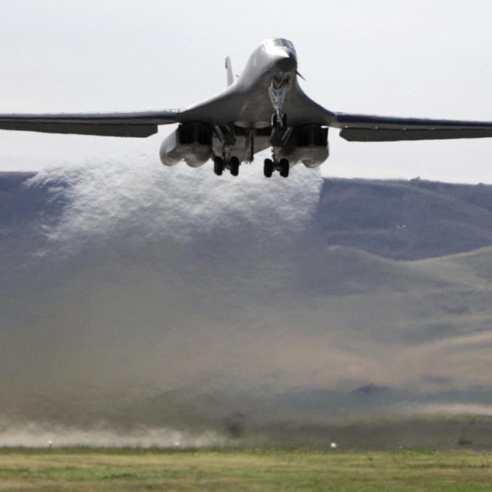 Multiple crew failures and wind shear led to January crash of B-1 bomber, Air Force says